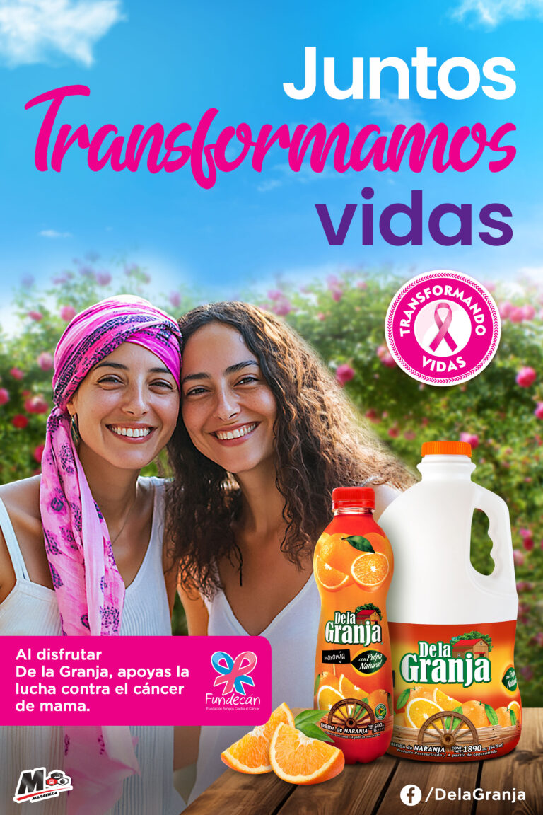 De la Granja lanza «Juntos Transformamos Vidas» en apoyo a la lucha contra el cáncer de mama