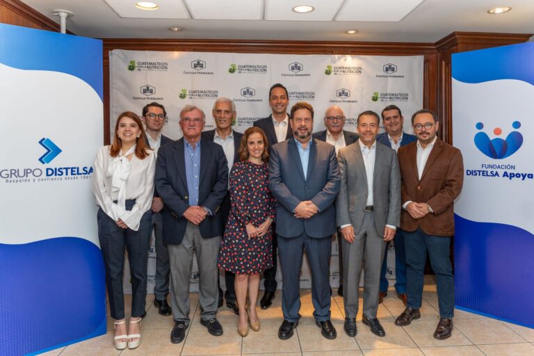 CASTILLO HERMANOS Y GUATEMALTECOS POR LA NUTRICIÓN ANUNCIAN ALIANZA CON FUNDACIÓN DISTELSA APOYA