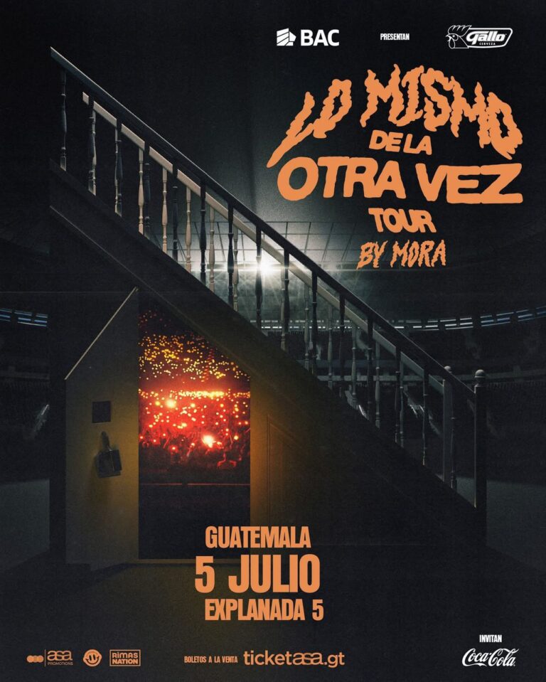 MORA ANUNCIA NUEVA GIRA GLOBAL“LO MISMO DE LA OTRA VEZ”TRAS EL LANZAMIENTO DE SU ÚLTIMO ÁLBUM “LO MISMO DE SIEMPRE”